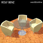 3D Objekte von Rolf Benz